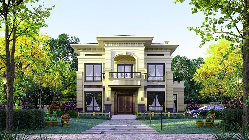 湘西中式合院住宅，开放庭院与邻里乡亲更亲近